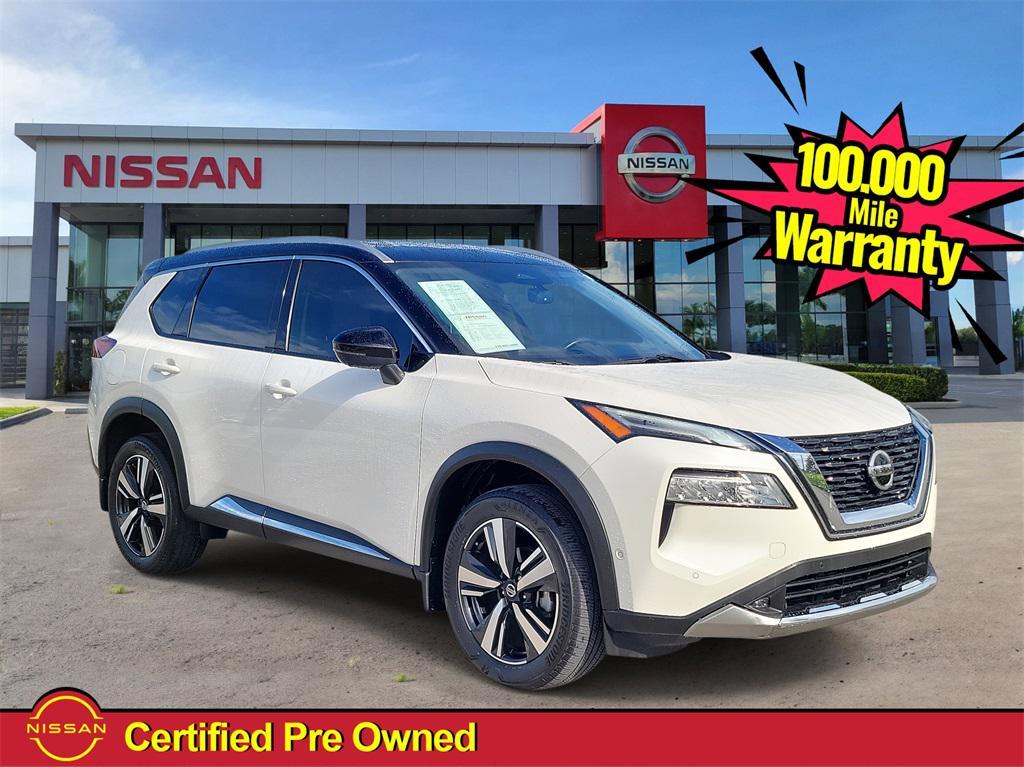 used 2021 Nissan Rogue car, priced at $23,883