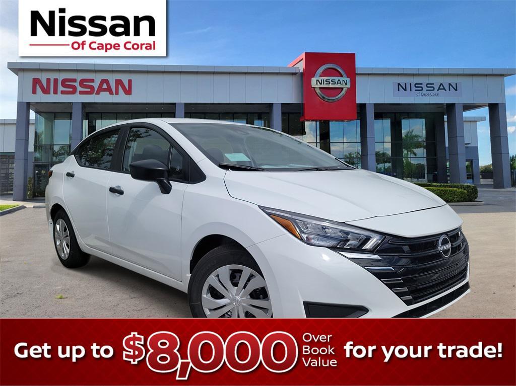 new 2025 Nissan Versa car, priced at $20,314
