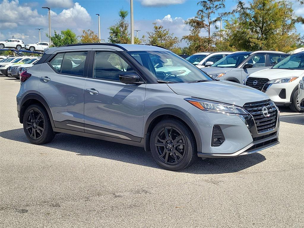 used 2024 Nissan Kicks car, priced at $20,922