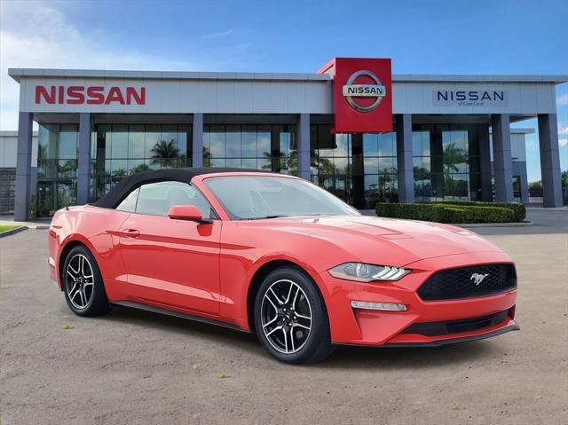 used 2022 Ford Mustang car, priced at $19,999