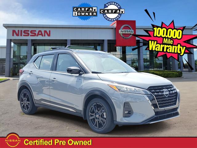 used 2023 Nissan Kicks car, priced at $18,534