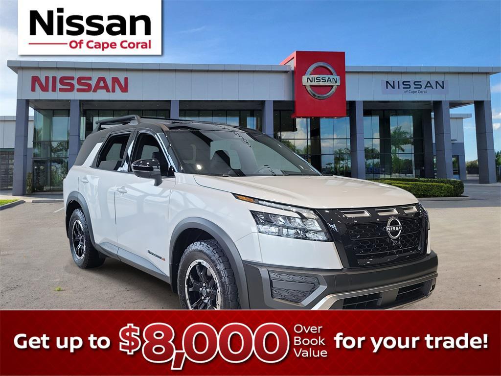 new 2025 Nissan Pathfinder car, priced at $34,683