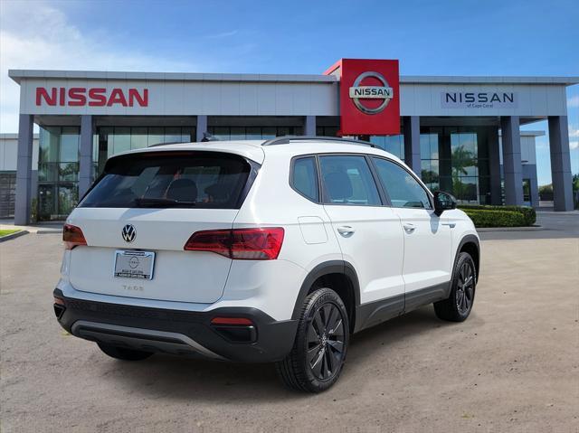 used 2024 Volkswagen Taos car, priced at $19,846