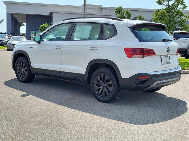 used 2024 Volkswagen Taos car, priced at $19,846