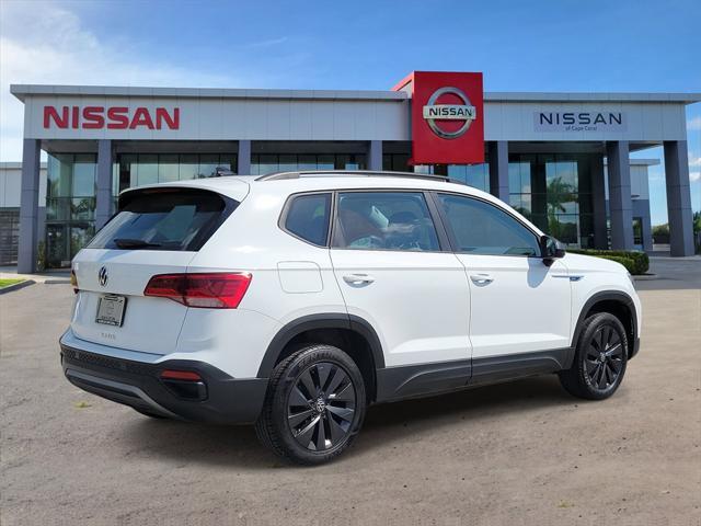 used 2024 Volkswagen Taos car, priced at $19,846