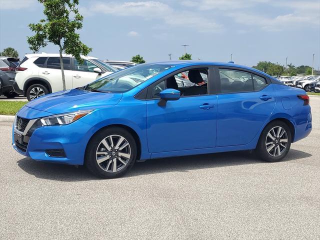used 2021 Nissan Versa car, priced at $12,998