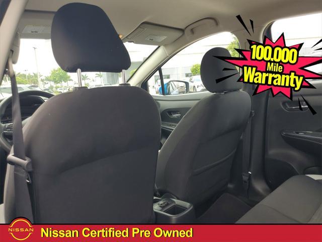 used 2021 Nissan Versa car, priced at $13,998