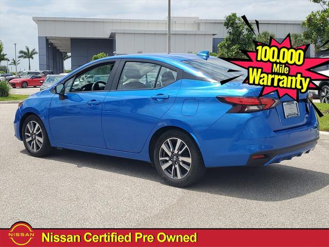 used 2021 Nissan Versa car, priced at $13,998