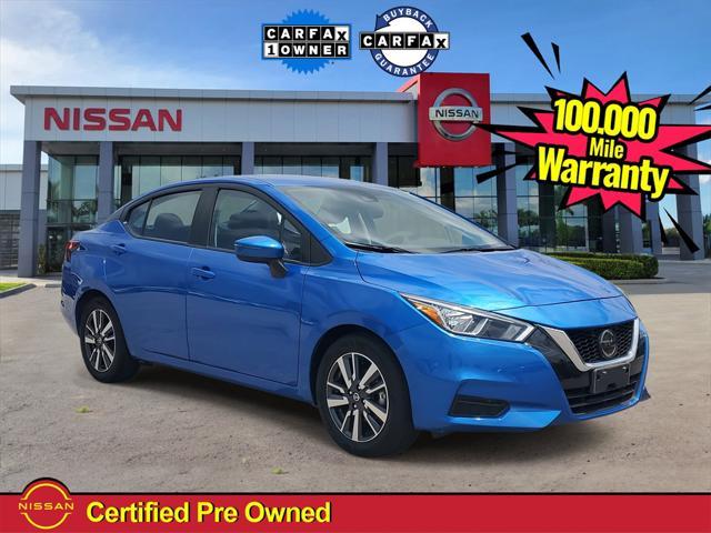 used 2021 Nissan Versa car, priced at $12,932