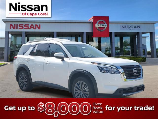 new 2025 Nissan Pathfinder car, priced at $44,736