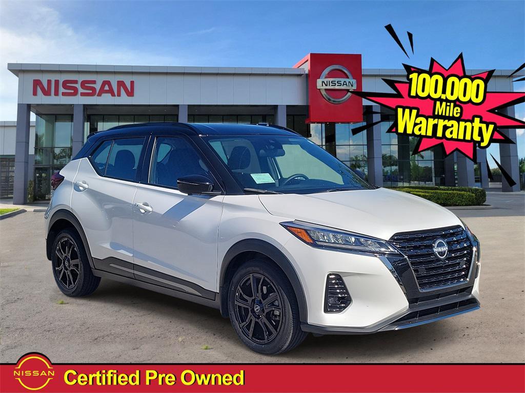 used 2024 Nissan Kicks car, priced at $18,998