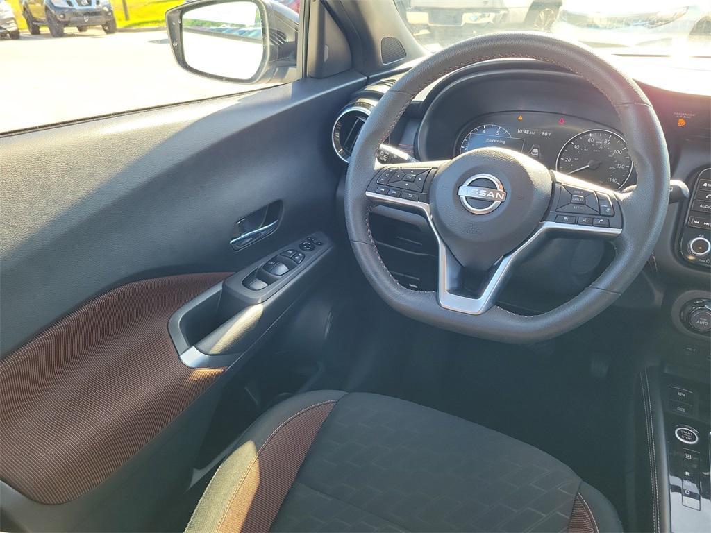 used 2024 Nissan Kicks car, priced at $19,998