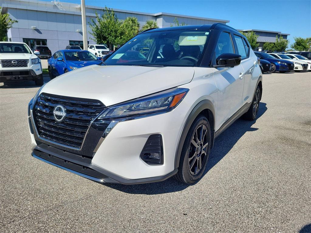 used 2024 Nissan Kicks car, priced at $19,998