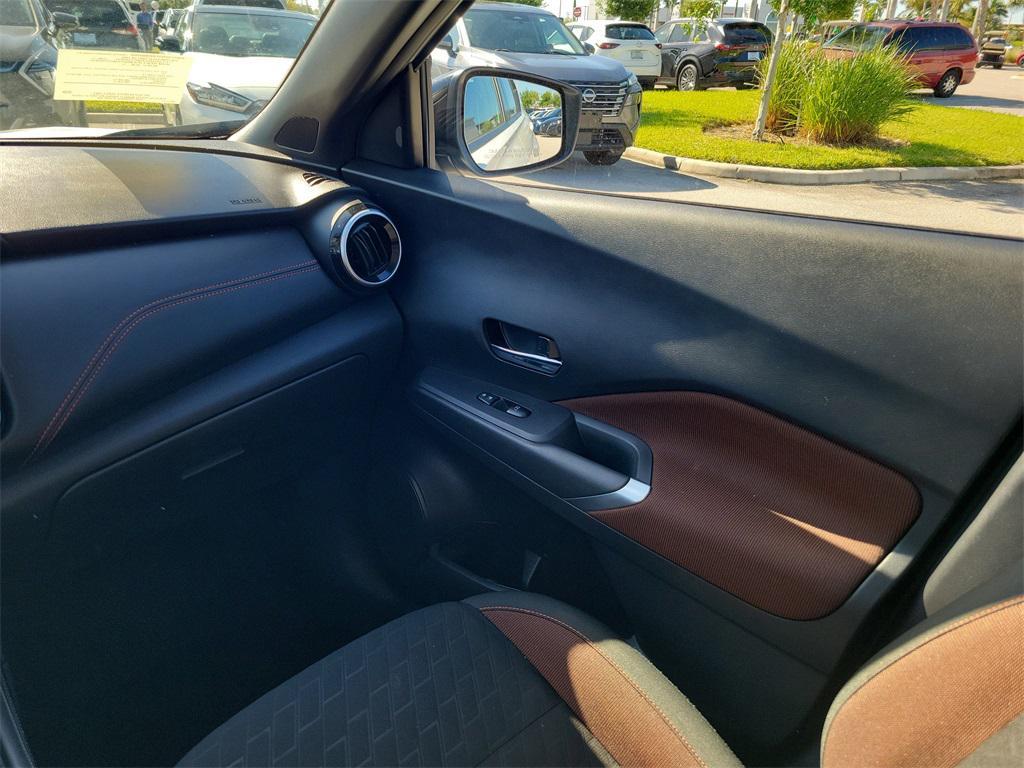 used 2024 Nissan Kicks car, priced at $19,998