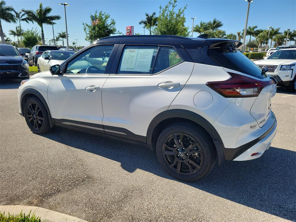 used 2024 Nissan Kicks car, priced at $19,998