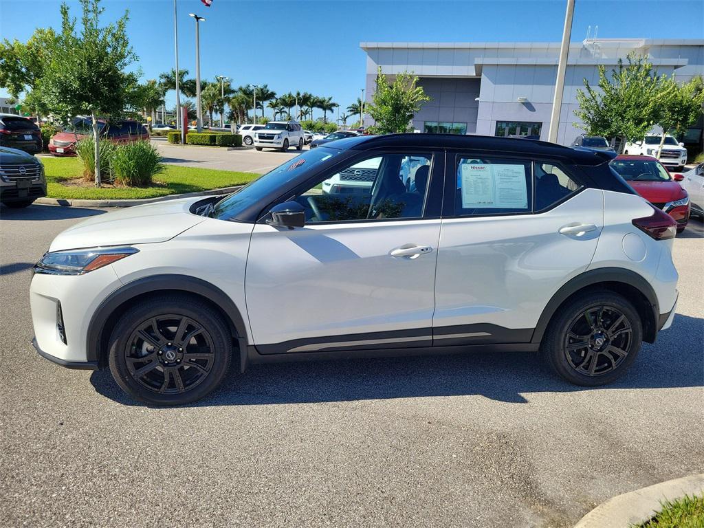 used 2024 Nissan Kicks car, priced at $19,998