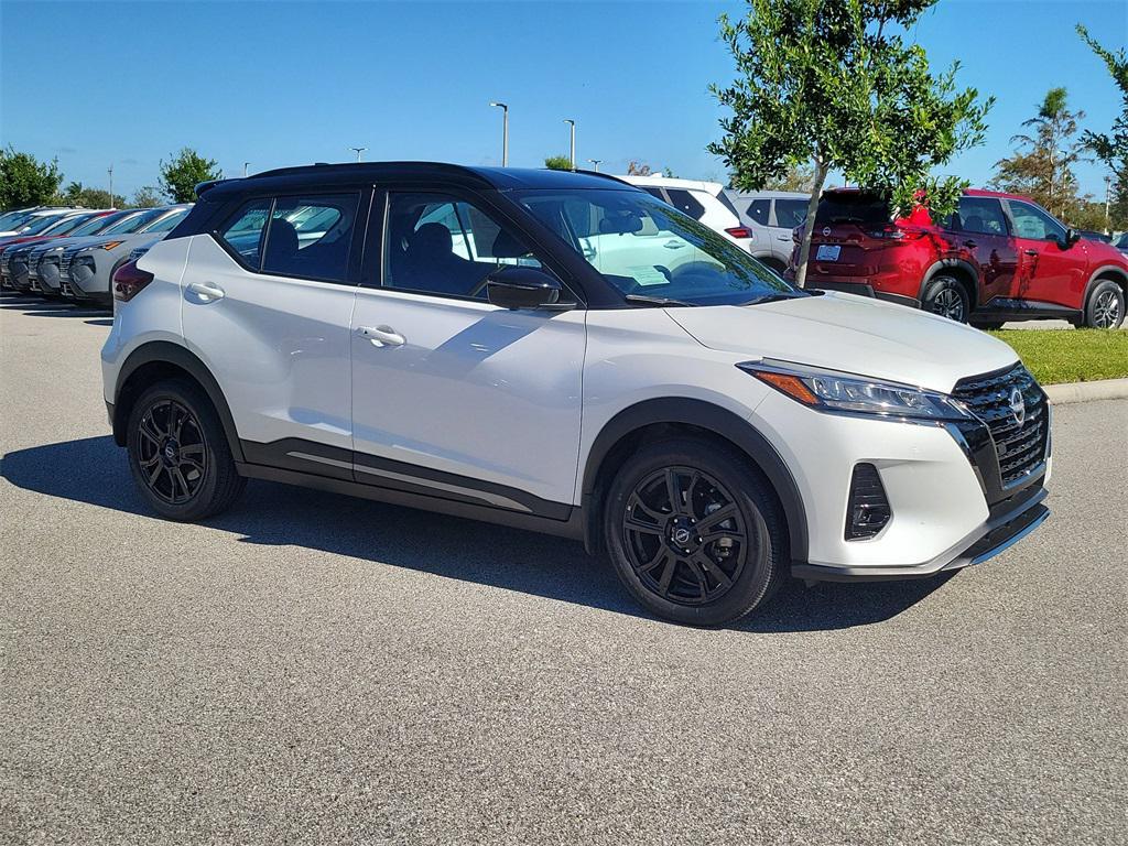used 2024 Nissan Kicks car, priced at $19,998