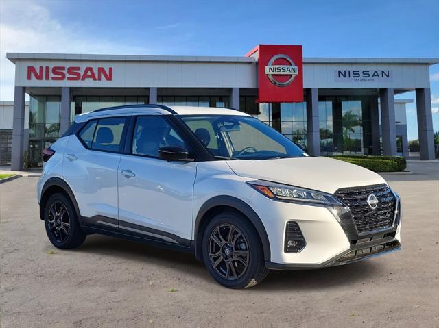 used 2024 Nissan Kicks car, priced at $20,888