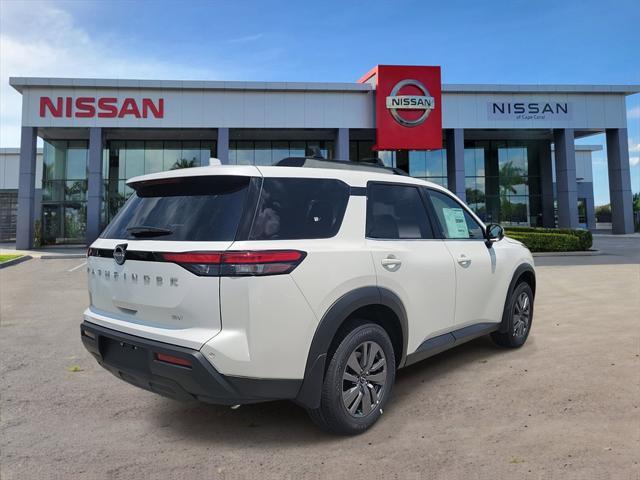 new 2024 Nissan Pathfinder car, priced at $30,896