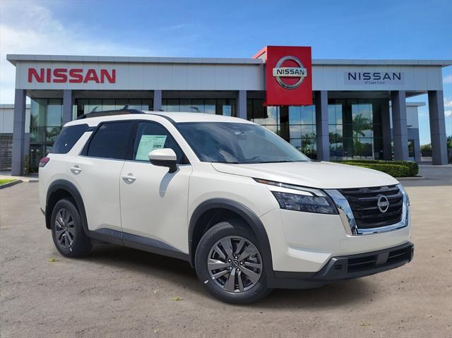 new 2024 Nissan Pathfinder car, priced at $30,896