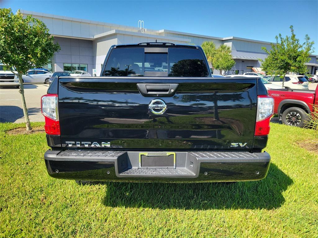 used 2022 Nissan Titan car, priced at $29,888