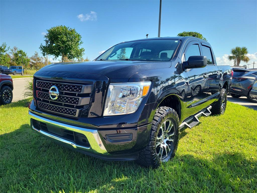 used 2022 Nissan Titan car, priced at $29,888