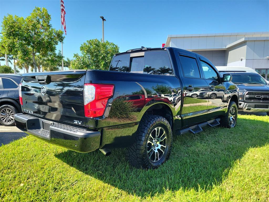 used 2022 Nissan Titan car, priced at $29,888
