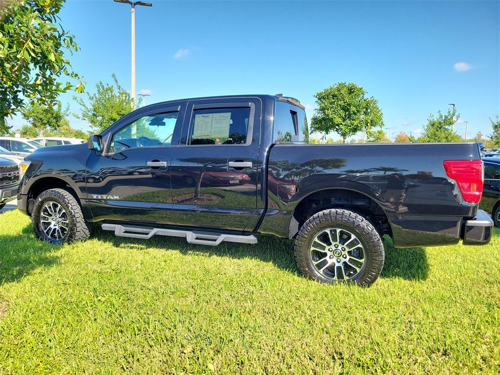 used 2022 Nissan Titan car, priced at $29,888