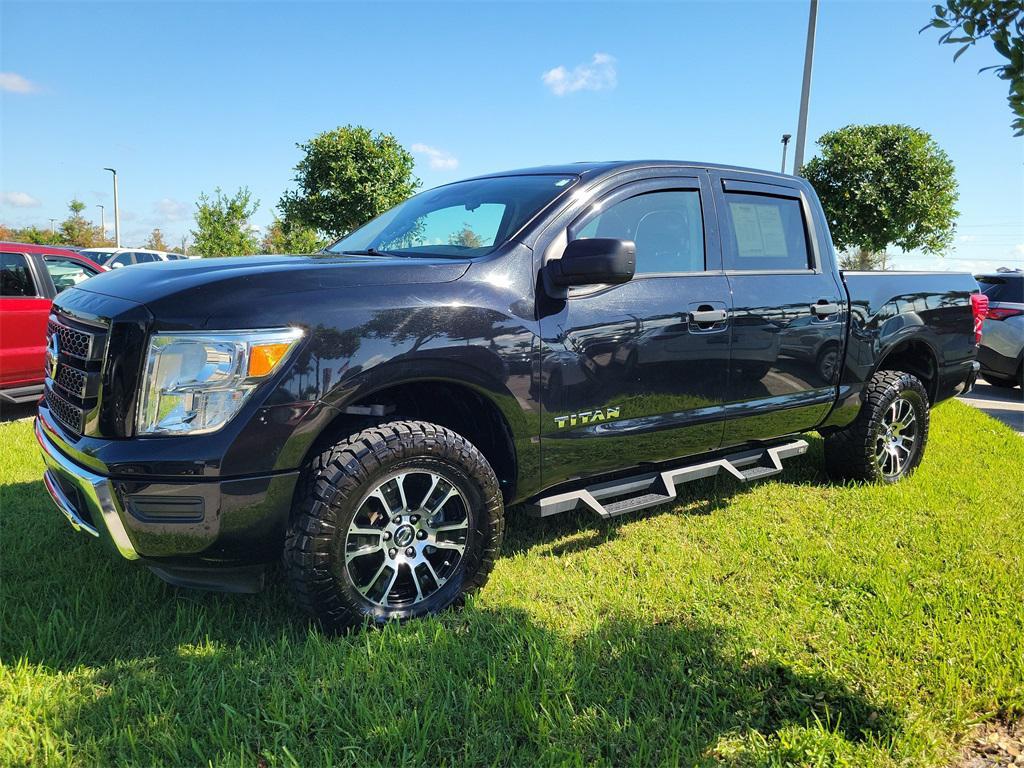 used 2022 Nissan Titan car, priced at $29,888