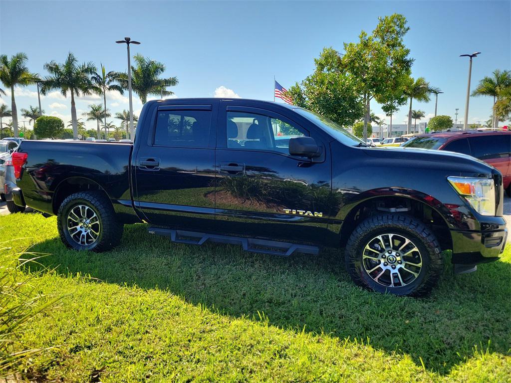 used 2022 Nissan Titan car, priced at $29,888