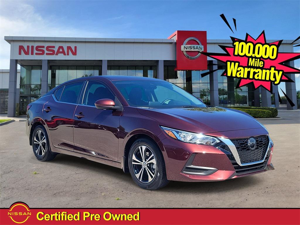 used 2021 Nissan Sentra car, priced at $17,998