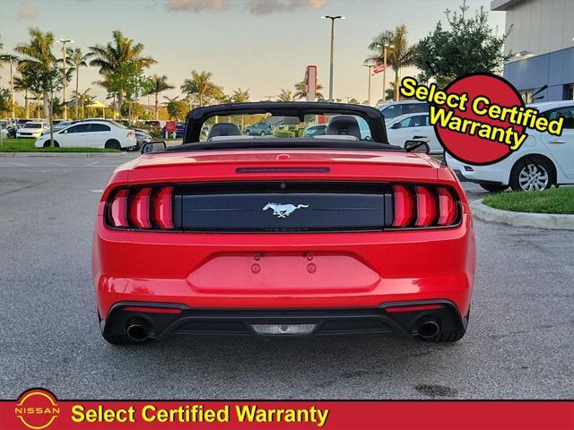 used 2022 Ford Mustang car, priced at $19,998