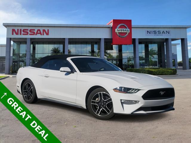 used 2020 Ford Mustang car, priced at $15,801