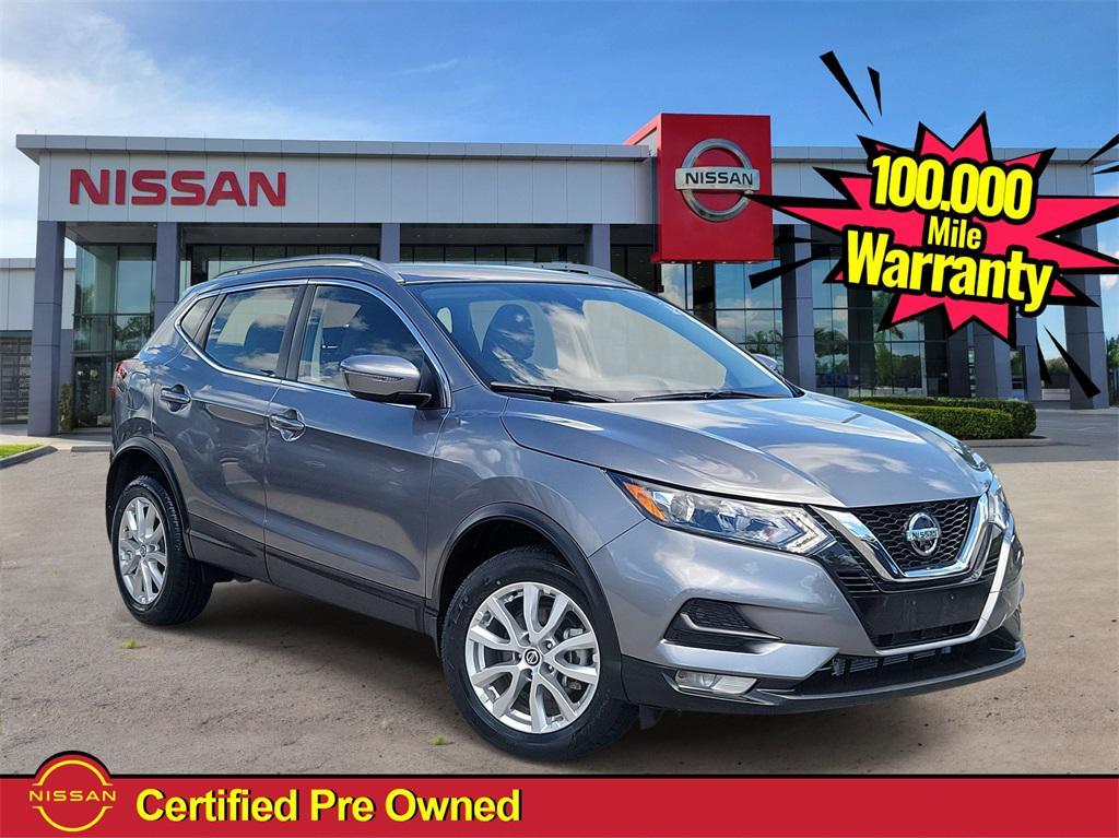 used 2021 Nissan Rogue Sport car, priced at $18,262