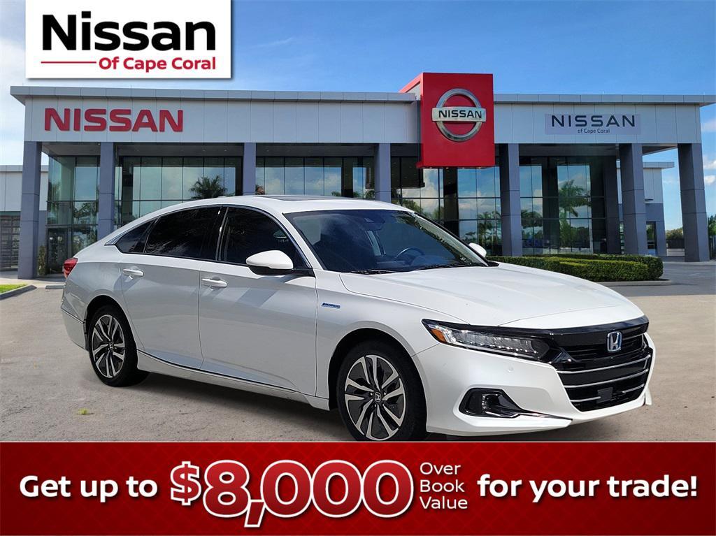 used 2021 Honda Accord Hybrid car, priced at $23,923