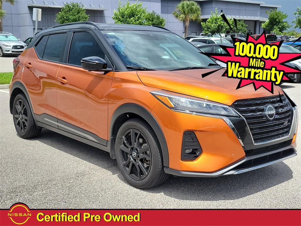 used 2022 Nissan Kicks car, priced at $17,006