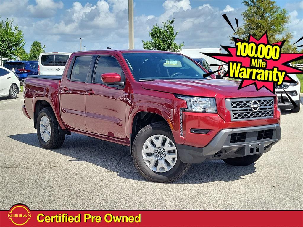 used 2022 Nissan Frontier car, priced at $25,990