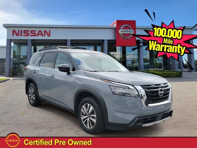 used 2024 Nissan Pathfinder car, priced at $34,998