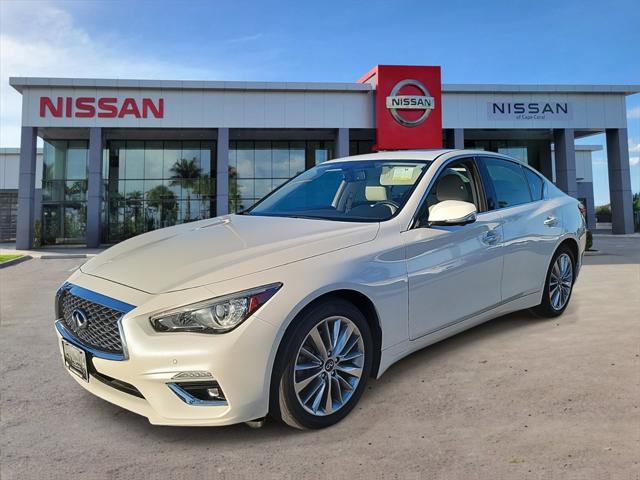 used 2021 INFINITI Q50 car, priced at $22,998