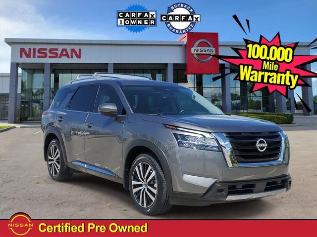 used 2023 Nissan Pathfinder car, priced at $33,991