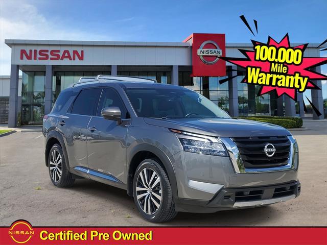 used 2023 Nissan Pathfinder car, priced at $35,998