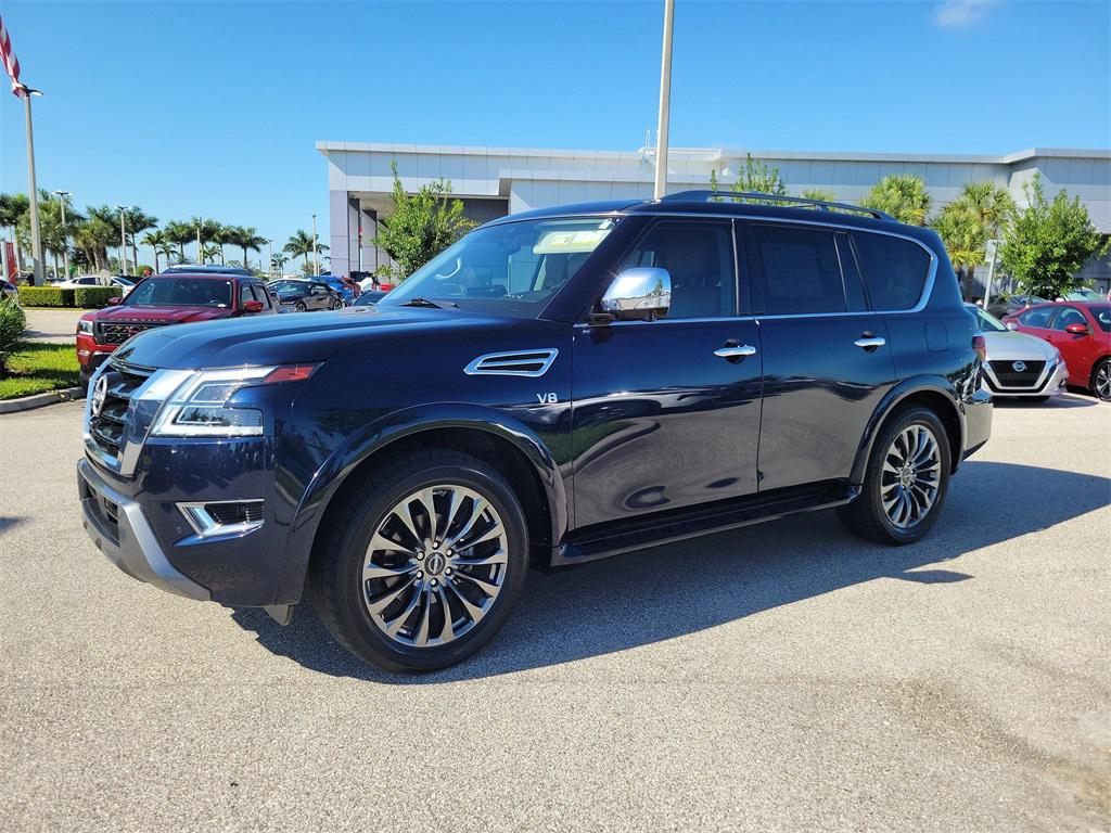used 2022 Nissan Armada car, priced at $36,998
