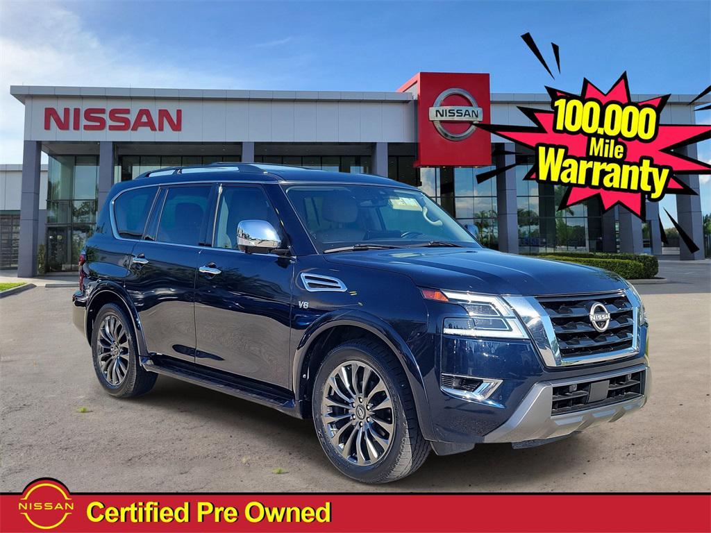 used 2022 Nissan Armada car, priced at $36,998