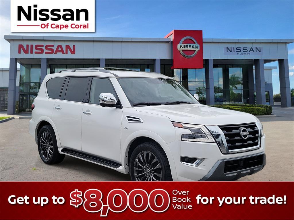 used 2022 Nissan Armada car, priced at $34,874