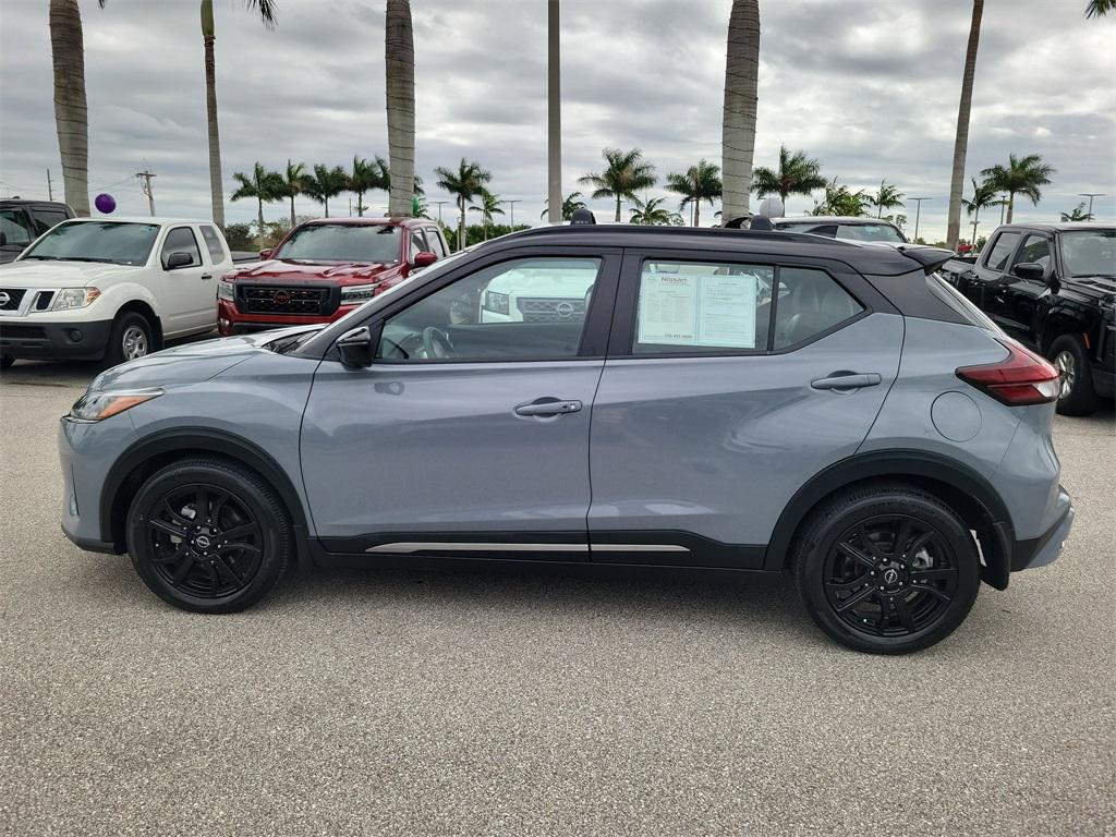 used 2024 Nissan Kicks car, priced at $20,721