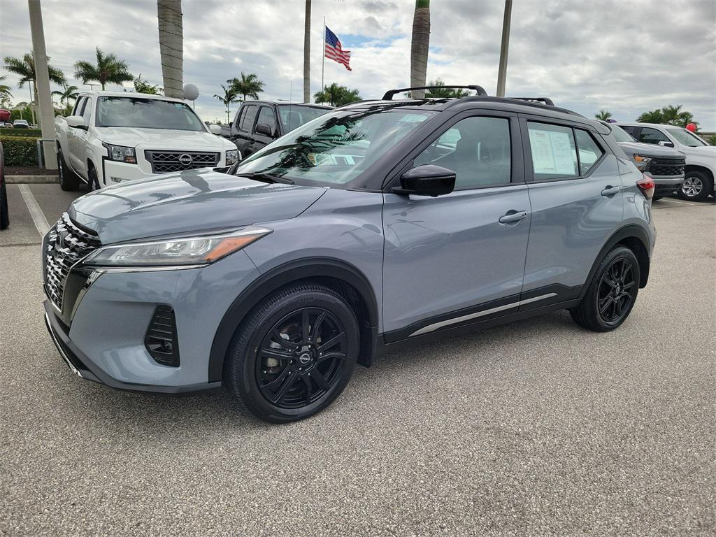 used 2024 Nissan Kicks car, priced at $20,721