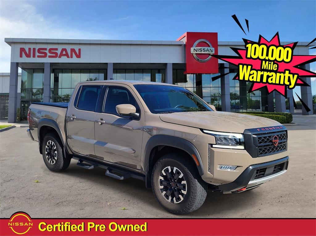 used 2023 Nissan Frontier car, priced at $35,998