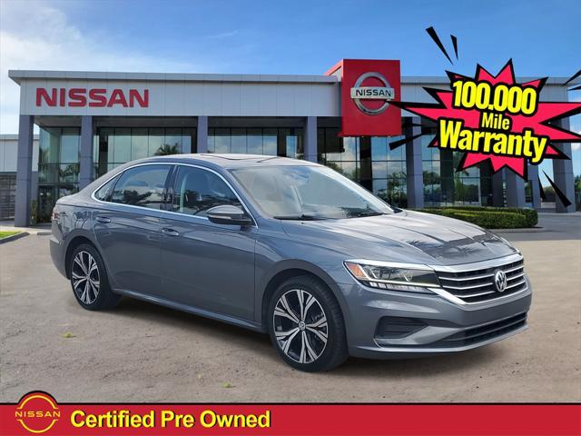 used 2022 Volkswagen Passat car, priced at $16,998
