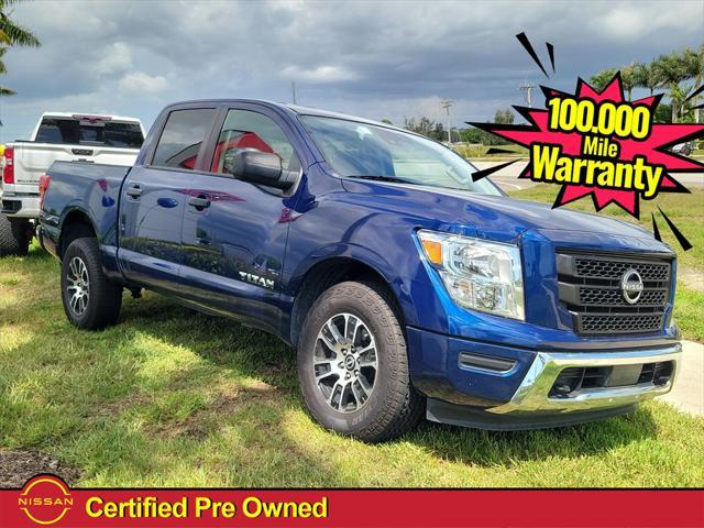 used 2023 Nissan Titan car, priced at $33,487