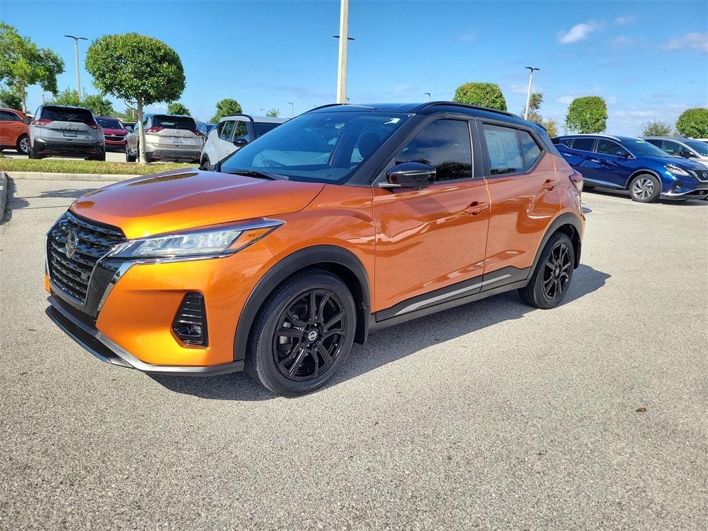 used 2021 Nissan Kicks car, priced at $15,888